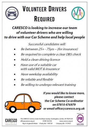 car driver recruitment poster